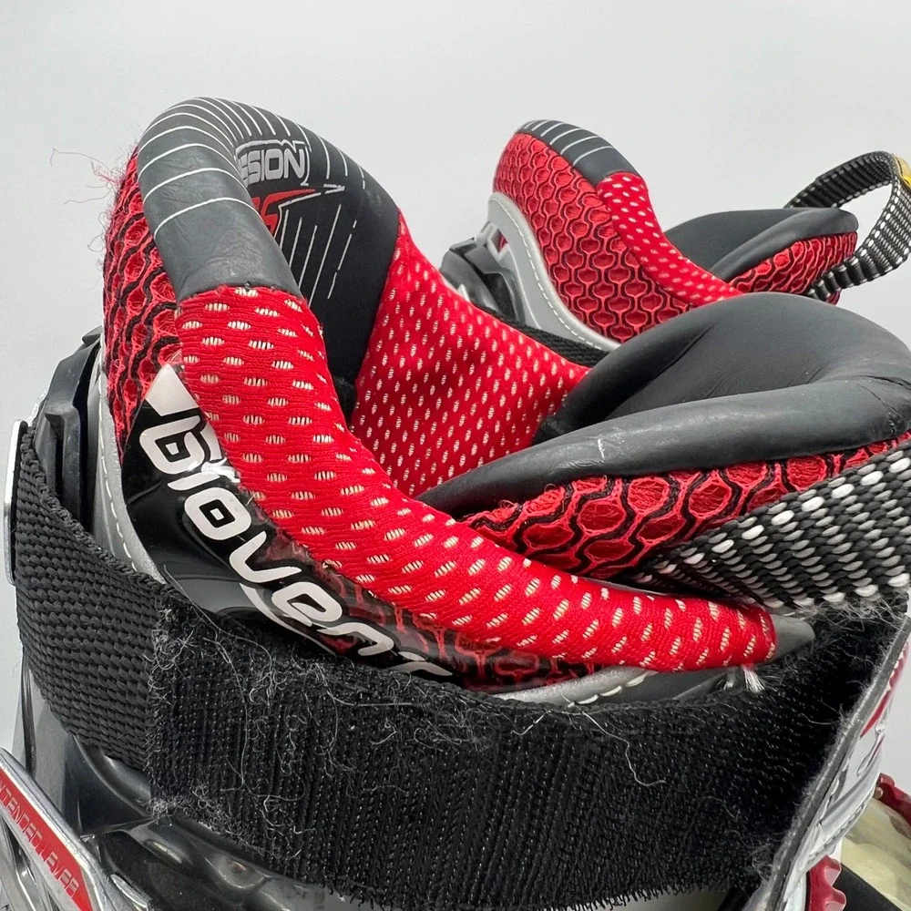 Salomon Mission RS 7 Ski Boots Mens 28 Black Red Energizer 75 Biovent Downhill